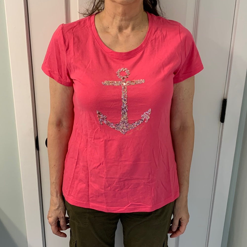 Tommy Hilfiger pink anchor T-Shirt
